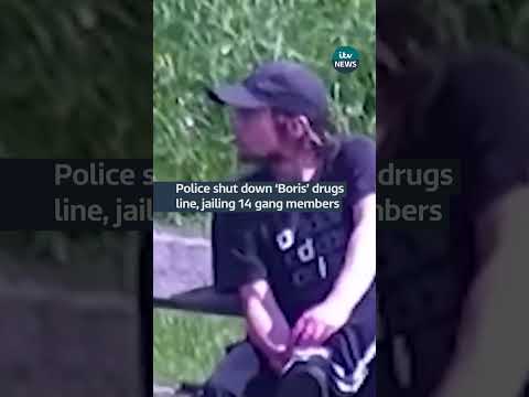 Police shut down ‘Boris’ drugs line, jailing 14 gang members | ITV News