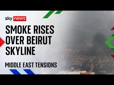 Middle East latest: Israel unleashes huge strikes on Beirut – it says Hezbollah leader is the target