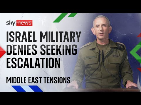 ‘Our war is not with Lebanese people, it’s with Hezbollah’, IDF spokesperson says