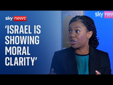 Kemi Badenoch: ‘Israel is showing moral clarity in dealing with its enemies’