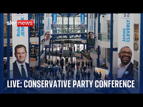 Watch live: Conservative Party Conference Day 1 – Sunday 29 September 2024