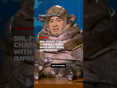 SNL pokes fun at Chappell Roan with Moo Deng impression