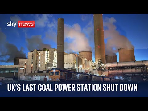 UK’s last coal-fired power station closes