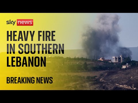 Live: Heavy fire in Lebanese towns near border with Israel