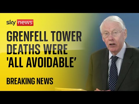 Grenfell Tower deaths ‘were all avoidable’ and residents were ‘badly failed’, inquiry chair says