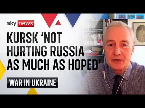Kursk incursion ‘not hurting Russia as much as hoped’ says Professor Michael Clarke