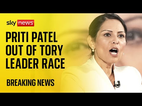 BREAKING: Priti Patel voted out of Conservative leadership contest