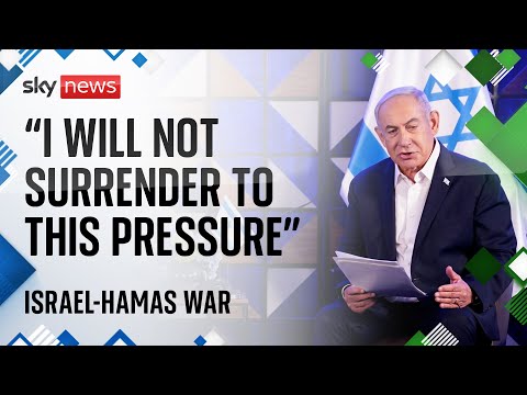 Watch live: Israeli PM Benjamin Netanyahu holds a news conference, after the UK bans some arms sales