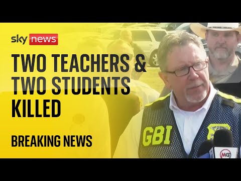 Police news conference after 14-year-old student held in custody for Georgia school shooting