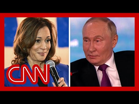 Hear what Putin says is ‘infectious’ about Kamala Harris