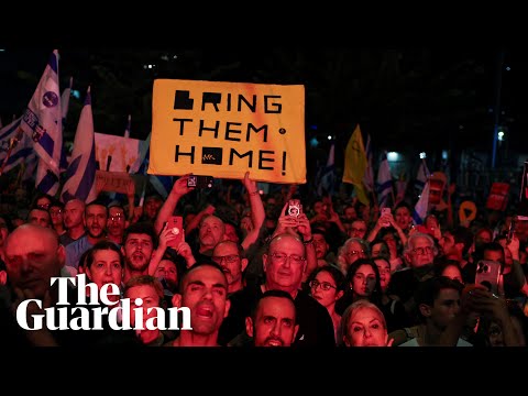 Israelis protest to demand a ceasefire after six more hostages found dead in Gaza