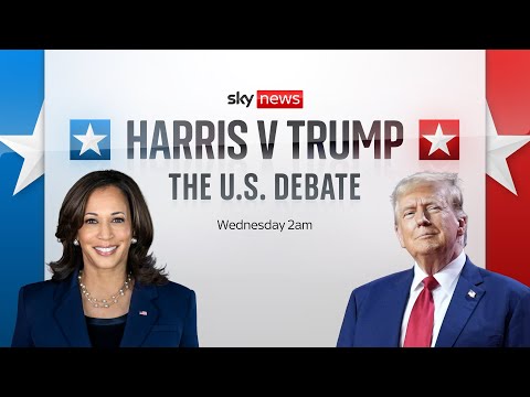 Watch live: Trump V Harris – The US Election Debate │ September 10