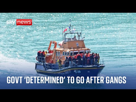 Migration: Home secretary pledges to go after smuggling gangs