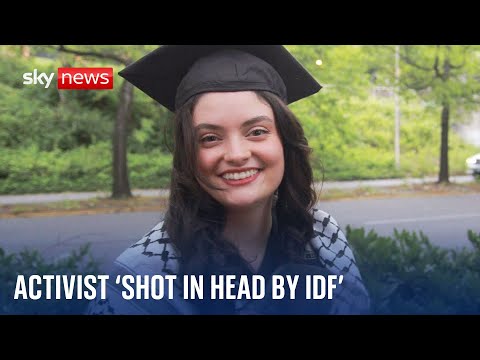 US-Turkish activist dies after being ‘shot in head by Israeli forces’