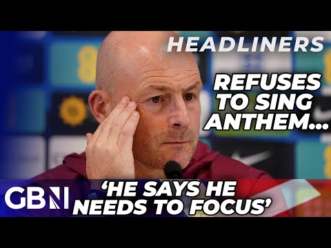 England Manager Lee Carsley REFUSES to sing national anthem before first game in charge…