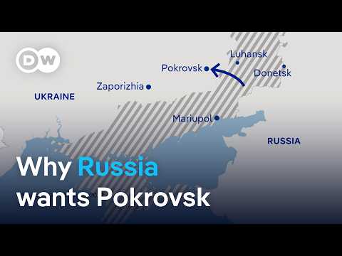 Russian forces advancing on Ukraine’s Pokrovsk | DW News
