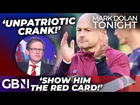 Mark Dolan FURIOUS over Lee Carsley’s REFUSAL to sing national anthem: ‘Unpatriotic CRANK!’