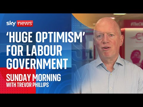 ‘Huge optimism’ for Labour government, says TUC
