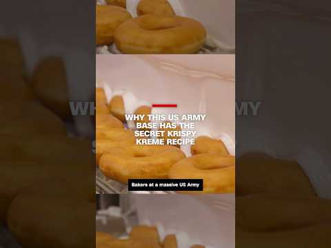 Why this US Army base has the secret Krispy Kreme recipe