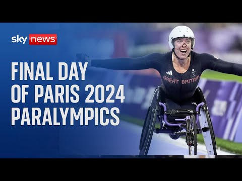 Paralympics: Closing ceremony to take place – with ParalympicsGB in second place