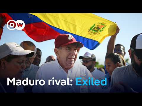 Edmundo Gonzalez lands in Spain. His ‘life was in danger’ says Venezuela opposition leader | DW News