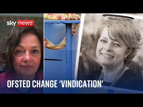 Ofsted change is ‘vindication’, says sister of headteacher Ruth Perry