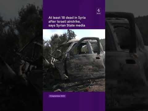 At least 18 dead in Syria after Israeli airstrike, says Syrian State media