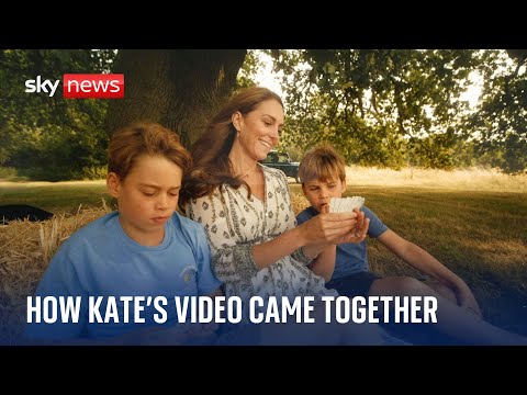 How Kate’s personal video came together