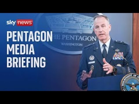 Watch live: US Pentagon news conference