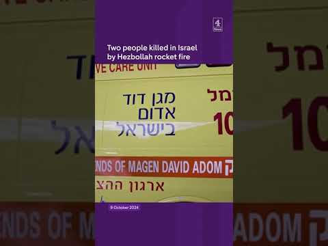 Hezbollah rocket kills two in Israel