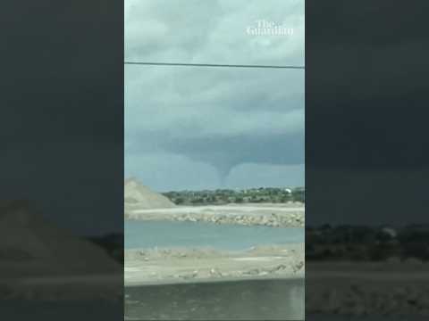 Tornadoes hit #Florida ahead of Hurricane Milton #hurricanemilton #tornado