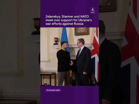 Zelenskyy, Starmer and NATO meet over support for Ukraine’s war efforts against Russia