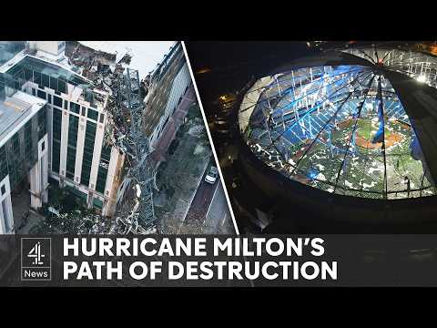 At least 10 dead as Hurricane Milton batters Florida