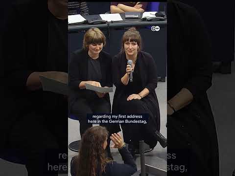 Germany’s first deaf lawmaker gives first-ever Bundestag sign language address | DW News