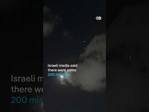 Iran launched some 200 missiles at Israel | DW News