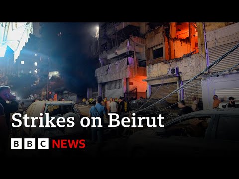 Israel’s deadliest attack yet on Beirut, say Lebanon officials | BBC News