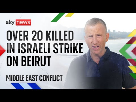 Senior Hezbollah commander survives ‘assassination attempt’ as attack kills over 20 in Beirut