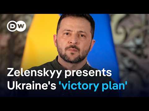 Berlin: Ukraine’s Zelenskyy to present ‘victory plan’ to German Chancellor Scholz | DW News