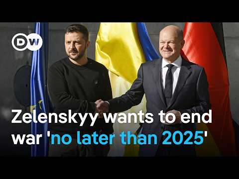 Germany’s Scholz promises Zelenskyy 1.4 billion euros more military aid | DW News
