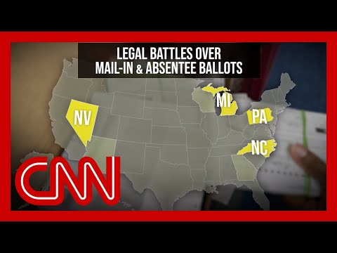 What to know about mail-in ballots as Republicans challenge mail-in voting in battleground states