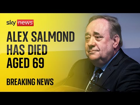 Former First Minister of Scotland Alex Salmond dies