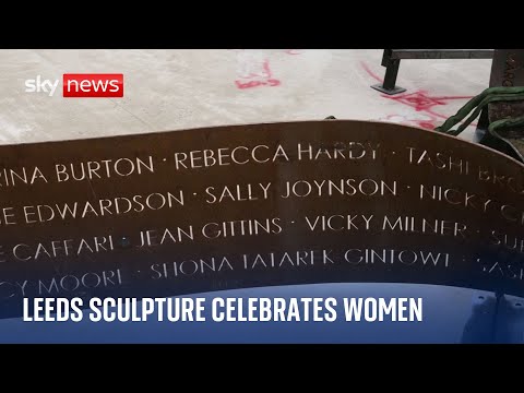 Sculpture celebrating some of Leeds’s most inspirational women unveiled