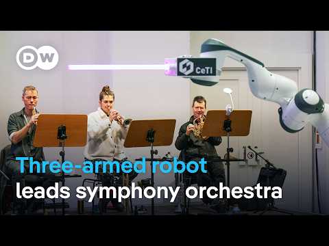 Daring experiment for the 25th anniversary celebrations: AI replace conductors | DW News