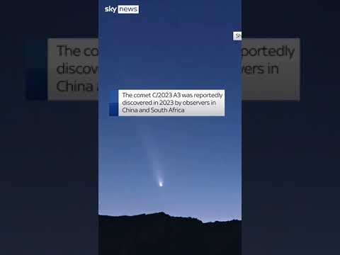 Watch once in a lifetime comet