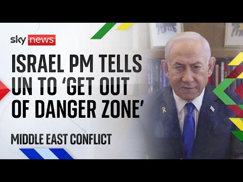 UN warns against deliberate attacks on peacekeepers as Netanyahu tells them ‘get out of danger zone’