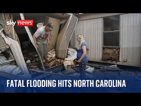 Hurricane Helene: North Carolina residents recover from storm’s fatal floods
