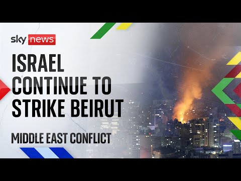 Watch live: Major escalation in the Middle East after Hezbollah launches ‘swarm of drones’ at Israel