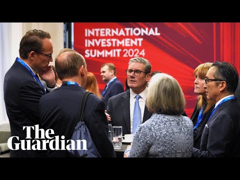 UK hosts the international investment summit – watch live
