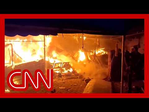 Israel continues to bomb Gaza, striking a hospital and a school