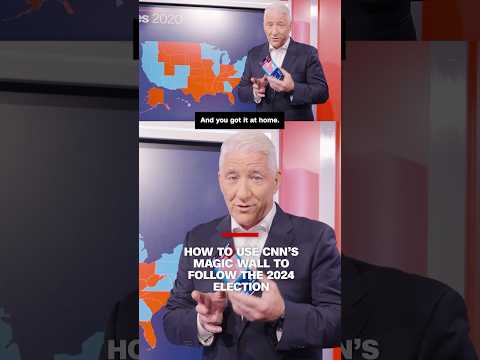 How to use CNN’s Magic Wall to follow the 2024 election